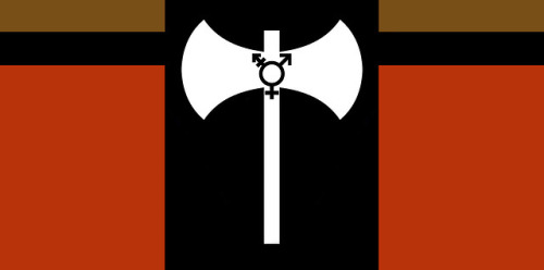 dreambutch:  Reclaimed Labrys Lesbian Flag ConceptsThe pink-red gradient lesbian flag originated as 