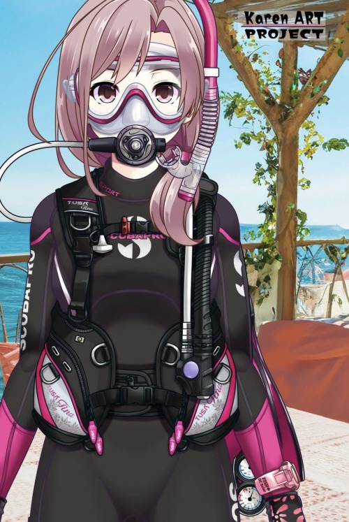 (TUSA器材編 Part3） Karen Enjoying Scuba Diving -TUSA Equipment Part3