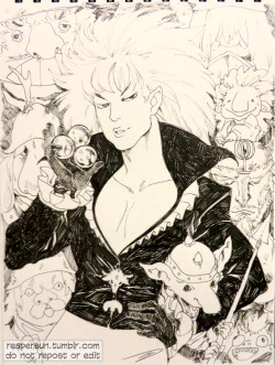 inktober #30 the goblin king i wonder if