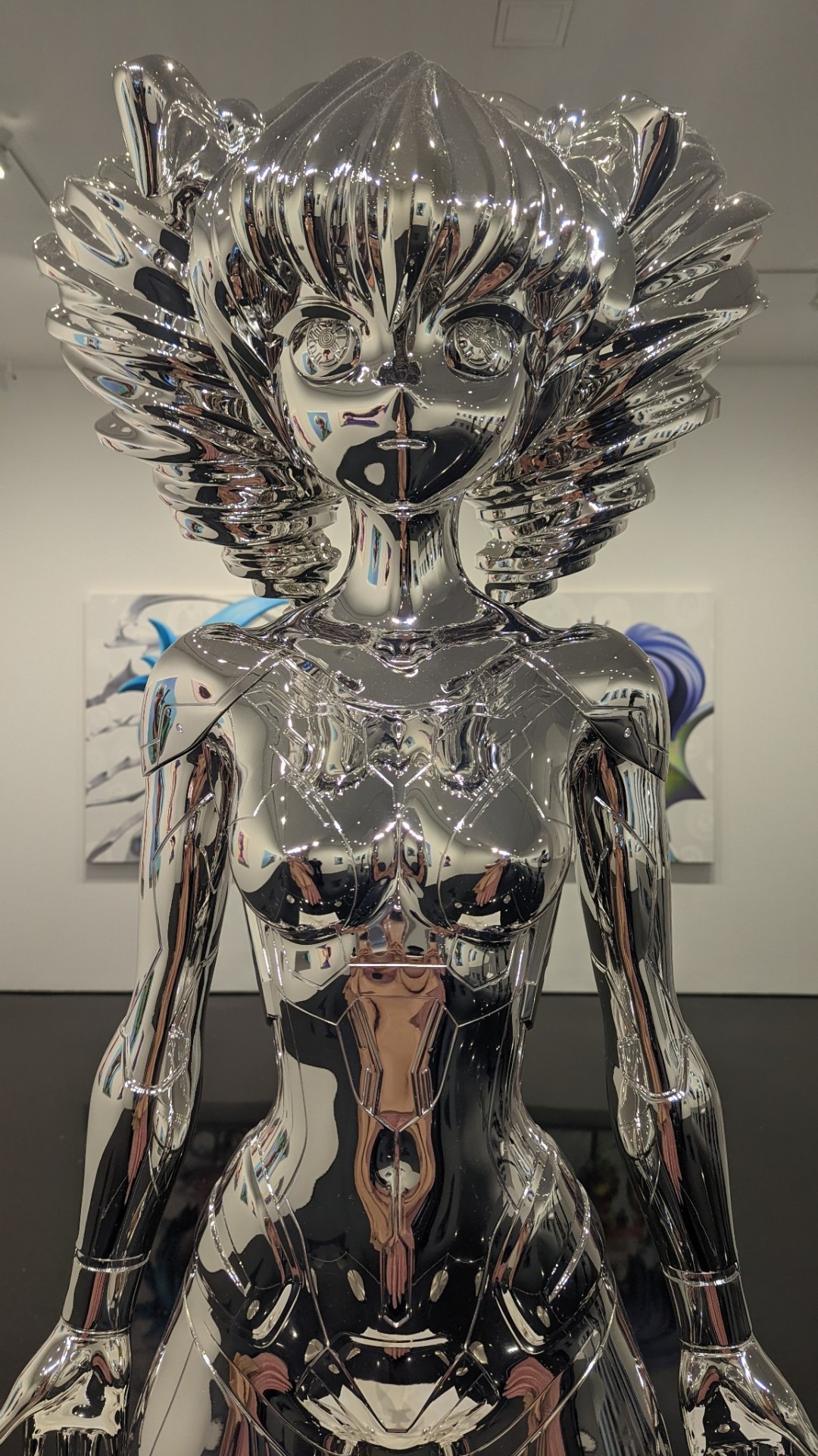 dispactke:Takashi Murakami (into metaverse) by Art Ruby @ Gagosian Gallery NYC.