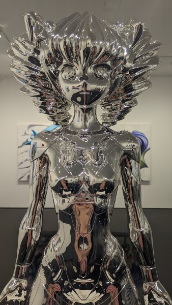 dispactke:Takashi Murakami (into metaverse) by Art Ruby @ Gagosian Gallery NYC.