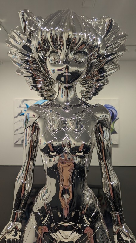 dispactke:Takashi Murakami (into metaverse) by Art Ruby @ Gagosian Gallery NYC.