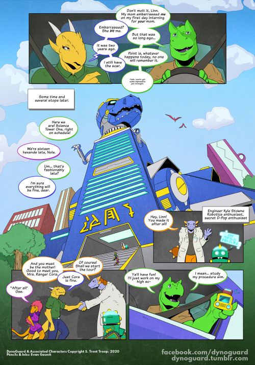 DynoGuard - Pages 1-7Behold the mysteries of Science Tower One and meet Brach Longstride, our team&r