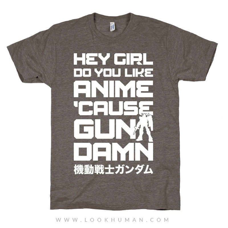 impossiblypleasantperson:  Hey girl do you like anime ‘cause Gun-damn! 1 / 2