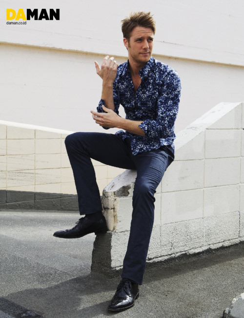 elijah120607:  Jake McDorman(USA, 27, 1.83m)＠「DA MAN」.