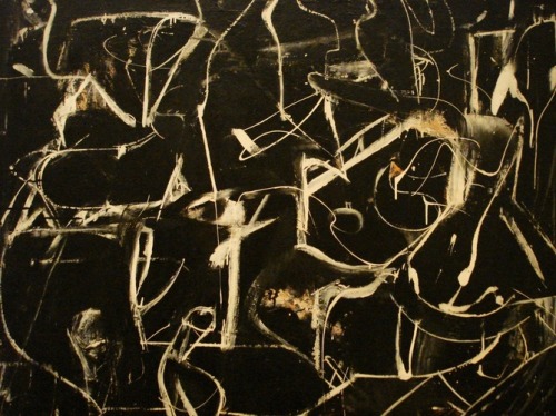 artist-dekooning: Untitled, 1949, Willem de Kooning