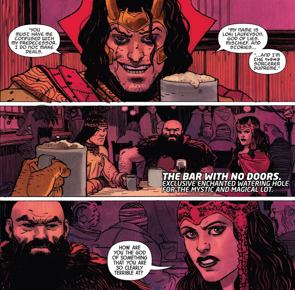 Loki shows up in Scarlet Witch #8 : r/loki