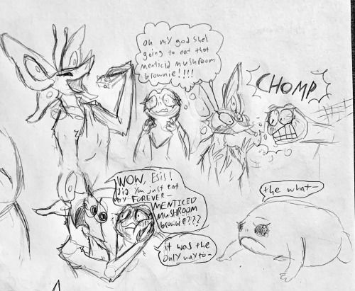 Howdy!! Im Here To Bring You Fanart! Mostly Just Silly Sketches I Did At 5am :3