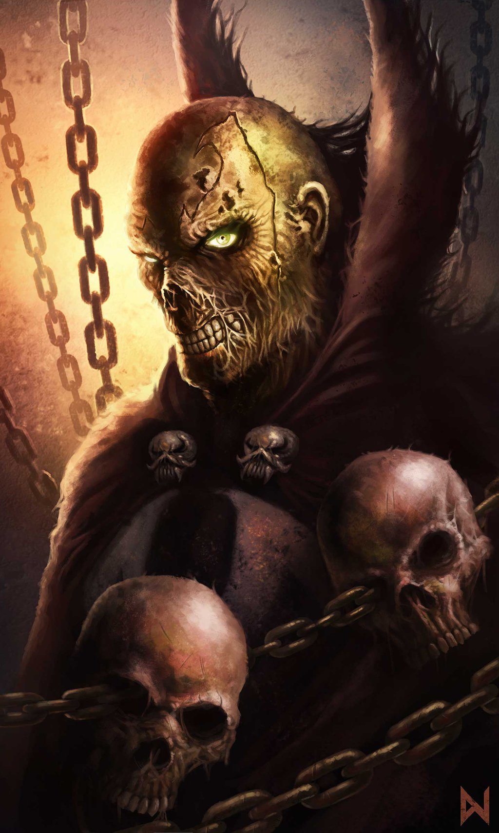 pixelated-nightmares:  Spawn by dmon008  