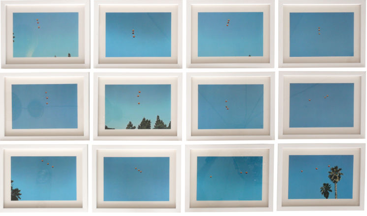 museumuesum:  John Baldessari Throwing Three Balls in the Air to Get a Straight Line
