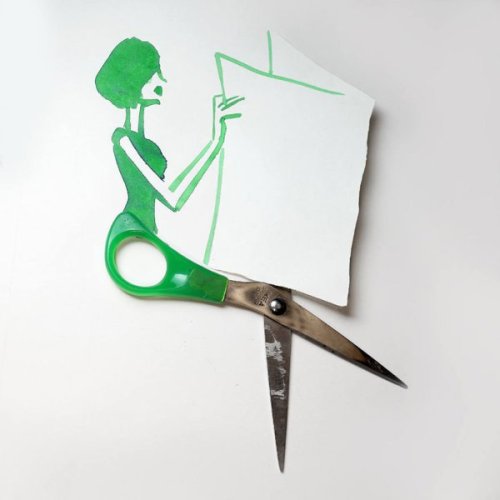 letslivlavlaf: Christoph Niemann Uses Everyday Objects To Create Imaginative Drawings
