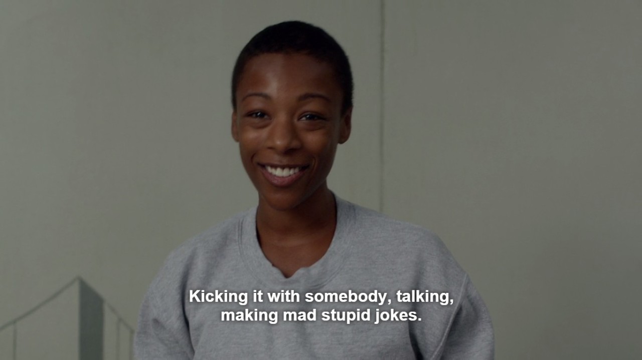 toratoratoramikey:  What do I think love is? It’s just chilling, you know? Kicking