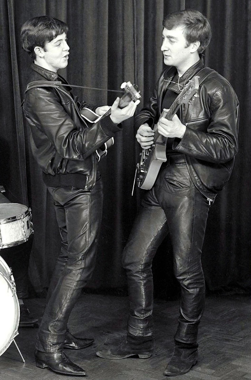 paul mccartney and john lennon december 17 1961 #the beatles #paul ...