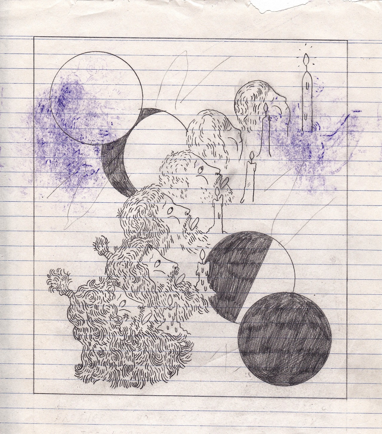 pizzzatime:  htmlflowers:&ldquo;time nobody friend&rdquo; stained old drawing