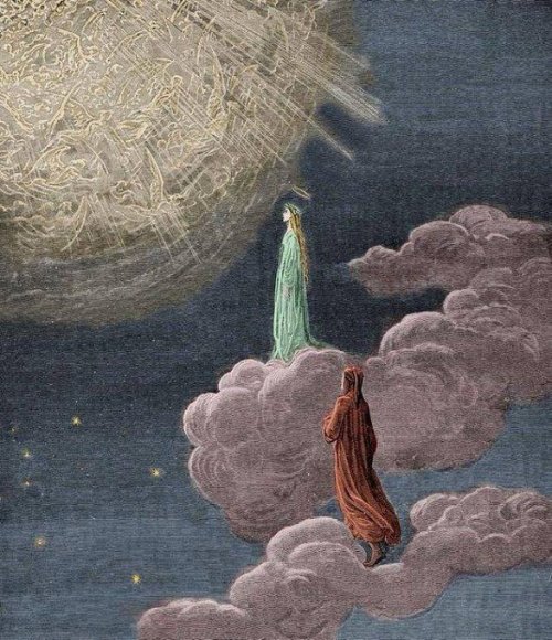 ganymedesrocks:Gustave Doré from Dante Alighieri’s (1265-1321) Divine Comedy - Paradiso, Canto 31  :