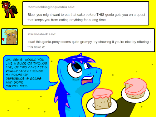 helpabluehorse:  Geeze, phenomenal cosmic power is no reason for phenomenal cosmic SHOWING OFF!  =O