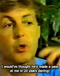 thebeatlesordie:Paul McCartney talking about John Lennon.