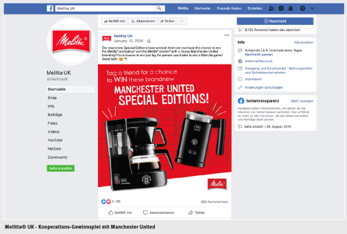 Diverse Social Media Posts – Konzept, Layout, TextKunden: Burning Love, Melitta UK, Merz Spezial Pro