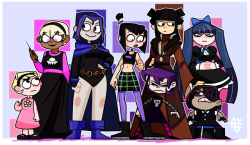 sarcasmprodigy: Goth girls from things I’ve seen/liked.