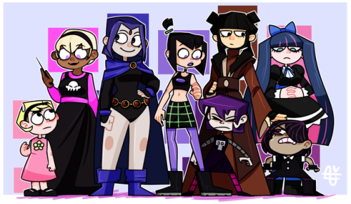 sarcasmprodigy:Goth girls from things I’ve seen/liked.