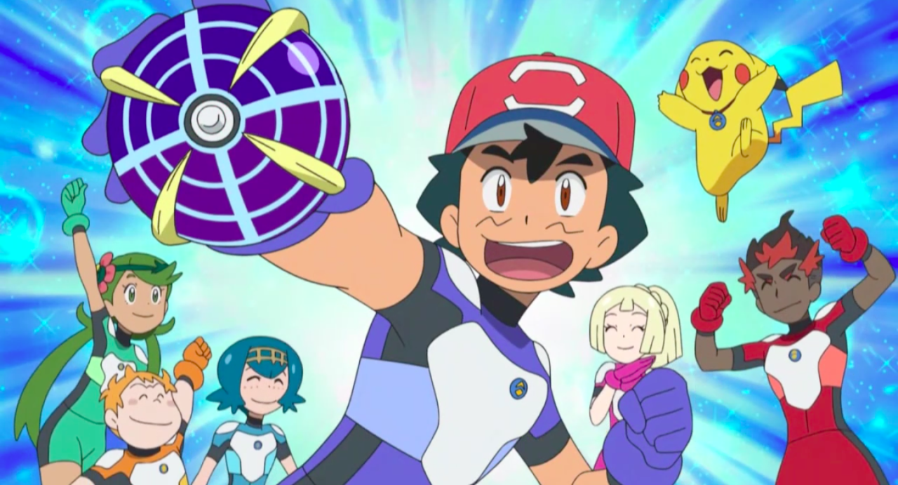 pokeaniepisodes: The Alola cast final group - Smiling Performer