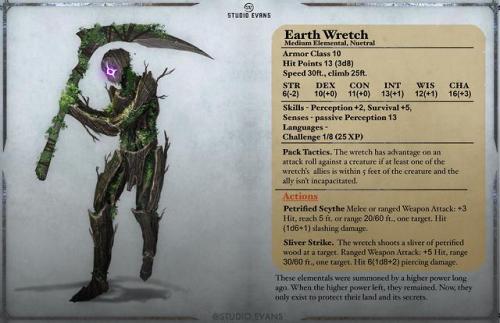 totorox: [OC] [Art] Earth Wretch Elemental