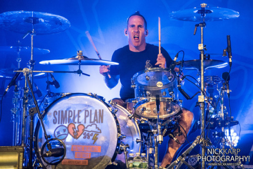 Simple Plan at Playstation Theater in NYC on 3/10/17.www.nickkarp.com