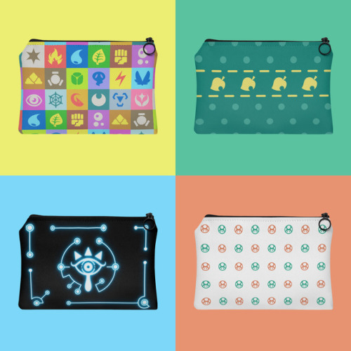 trinketgeek: trinketgeek:I’m selling zipper bags now! :D I’ve put all of them on SALE for the next