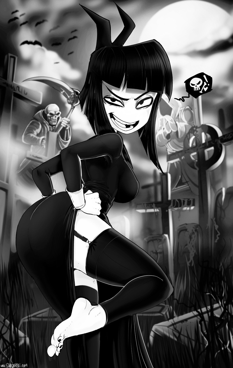 therealshadman:  Creepy Susie from The Oblongs to go with the other Goth girls on