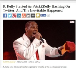 Queennubian:  Penthousesuitebitch:   Faux-Tographia:   Powercunty:   R.kelly Is Hopeless. 