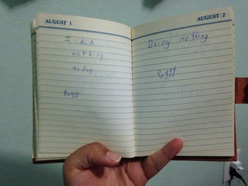trashboat:yelibun:Reading a stranger’s diary from the 1970speggy sounds fun
