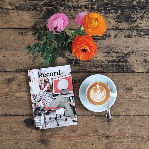 Good morning Friday! Hello Record Magazine – Issue 1. Record Culture Magazine is a bi-annual publica