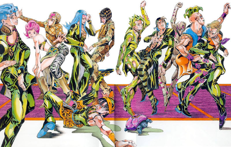 Analysis of the jojo poses