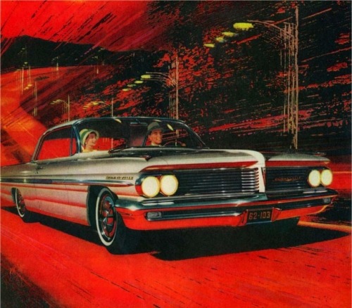 mudwerks:  (via Vintage Ads - Artwork: Pontiac by Art Fitzpatrick) 