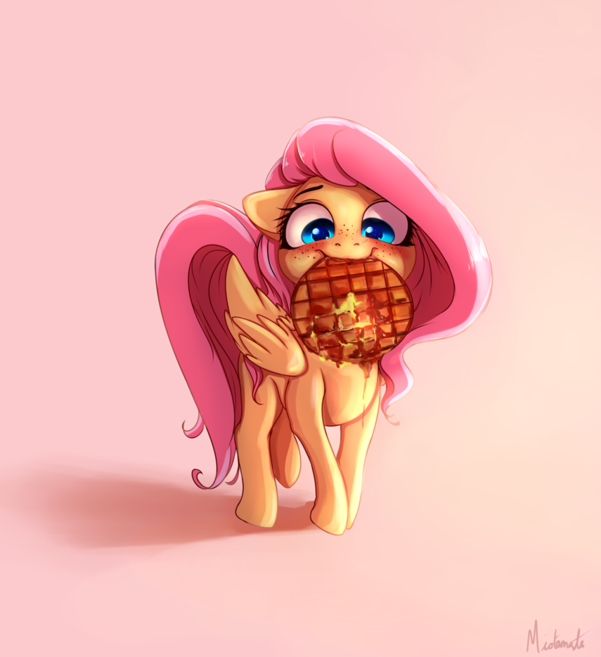 eagc1995:Waffle by Miokomata 