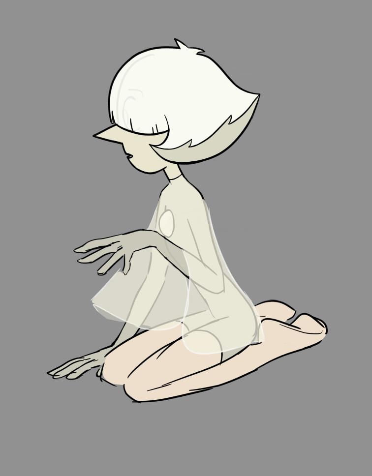 asterite100: “Lonely Pearl” from the mobile game Steven Universe: The Phantom