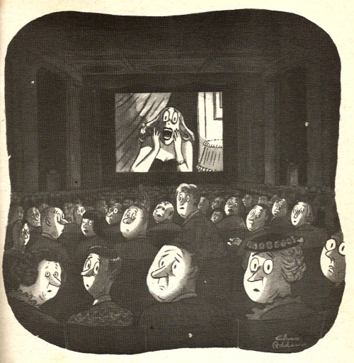 Porn photo Illustration from The Penguin Charles Addams