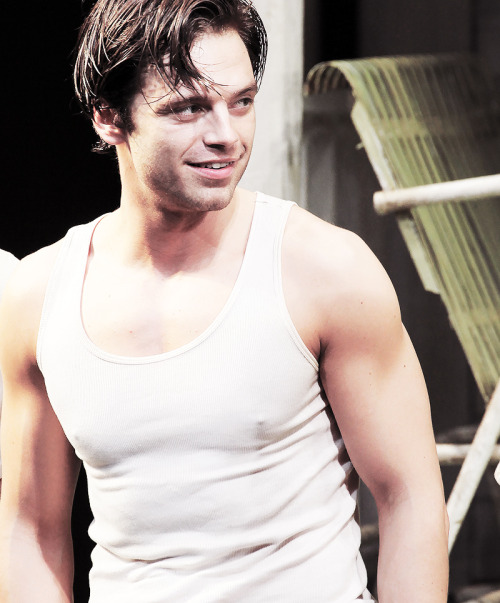 chloedecher: Sebastian Stan at the Broadway ‘Picnic&rsquo; Opening Night. 