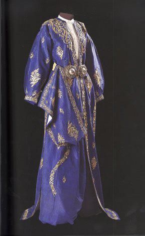 Ucetek entari and salvar, late 19th century to early 20th century, Turkish