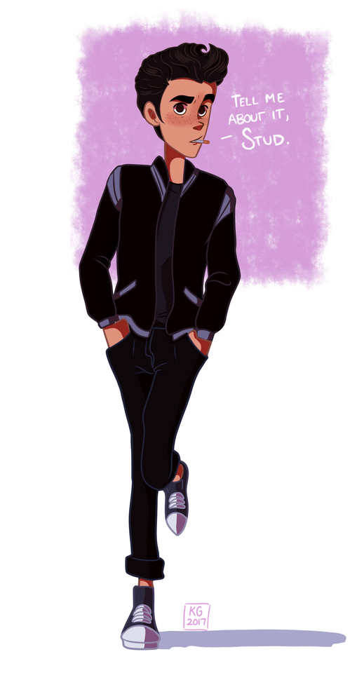 So… @a-mysterious-transfer-student And I Were Thinking… Grease AU….