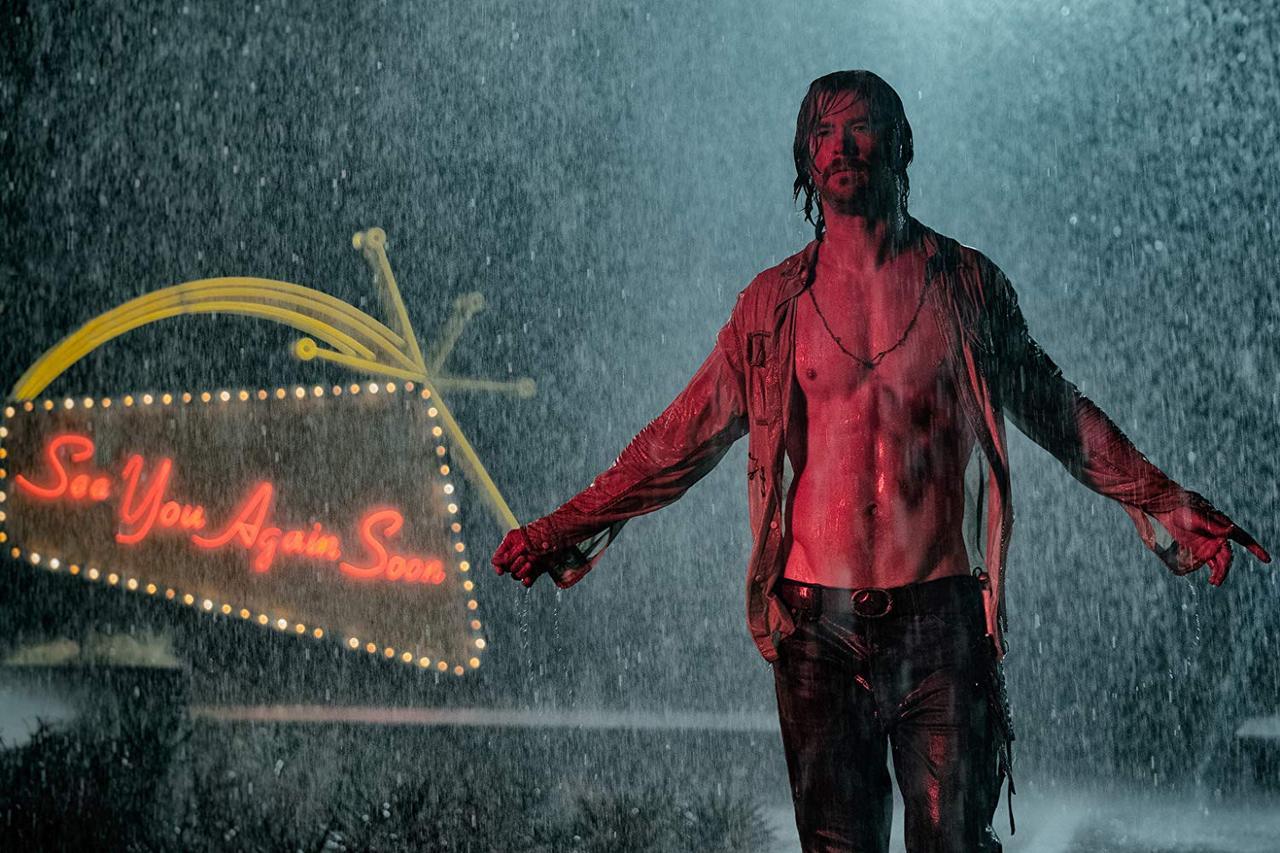 Bad Times at the El Royale (dir. Drew Goddard).
“ [It’s] a deliberately paced drama full of side mysteries that mines pulp genre stories to inform its characters. There’s so much great filmmaking, but it never comes together and the resolution around...
