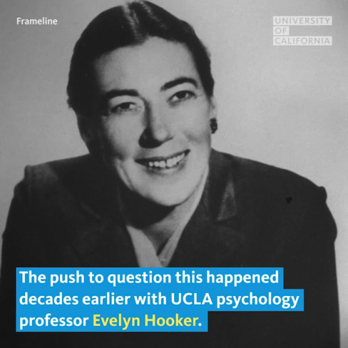 ucresearch: The Researcher Who Helped Spark the Gay Rights Movement 45 years ago the American Psychiatric Association (APA) took homosexuality off the list of mental disorders. At that time, being gay was considered an illness that required psychiatric