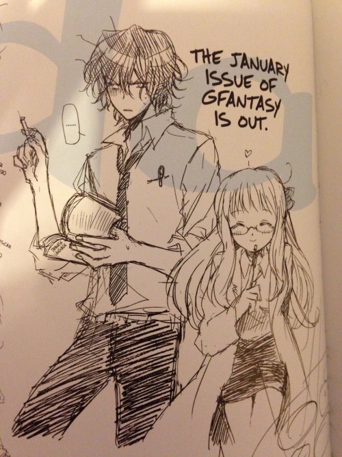 pandoraheartsposter:Sketches from pandora hearts art book