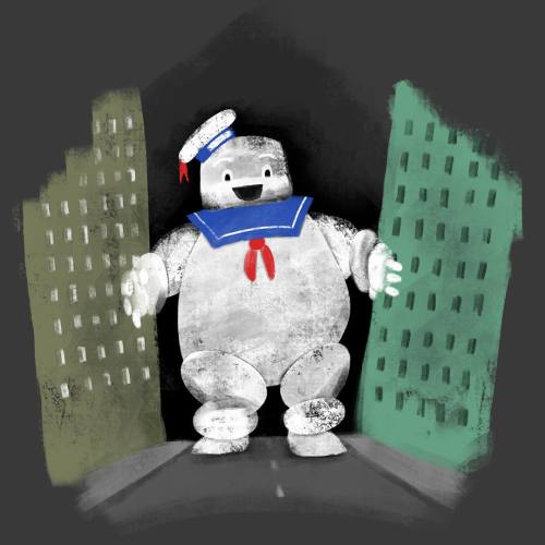 Stay Puft for @Sketch_Dailies