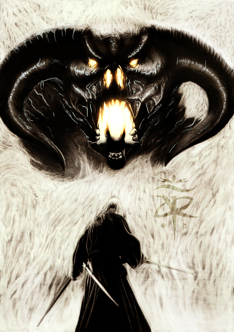 markedasinfernal:  I am a servant of the Secret Fire, wielder of the Flame of Anor. The