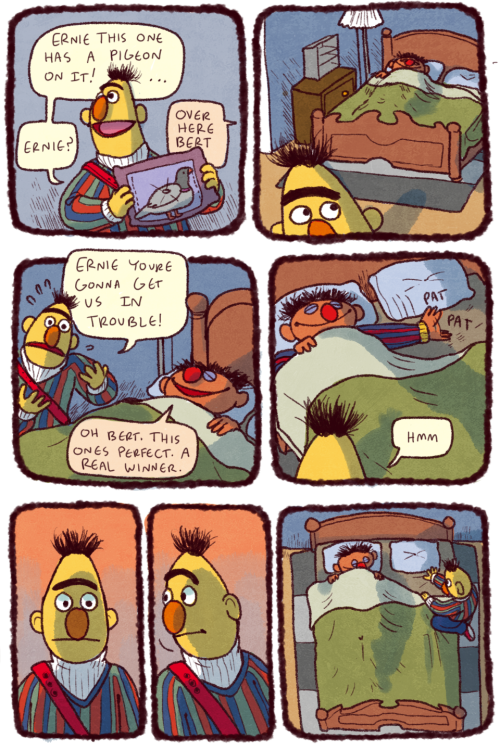 iguanamouth:bert and ernie go to ikea   WHY&hellip; WHY AM I CRYING