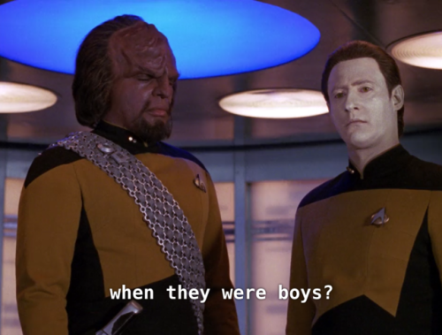 setyourphaserstoslutty: angrywarrior69: dreamts: this might be my absolute favorite tng scene ever j