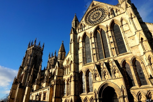 York Minster, Basking In The Sunshine.
