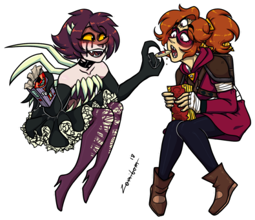 zomibom:  venom arrow such an adorable couple QvQ (commissioned work)