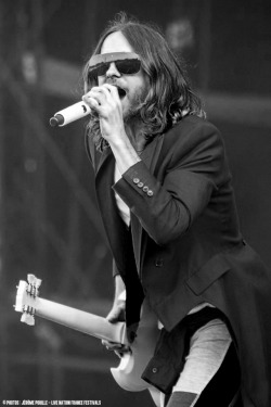 beardycheekbones:  Thirty Seconds to Mars - Main Square Festival, France - 5/7/13 